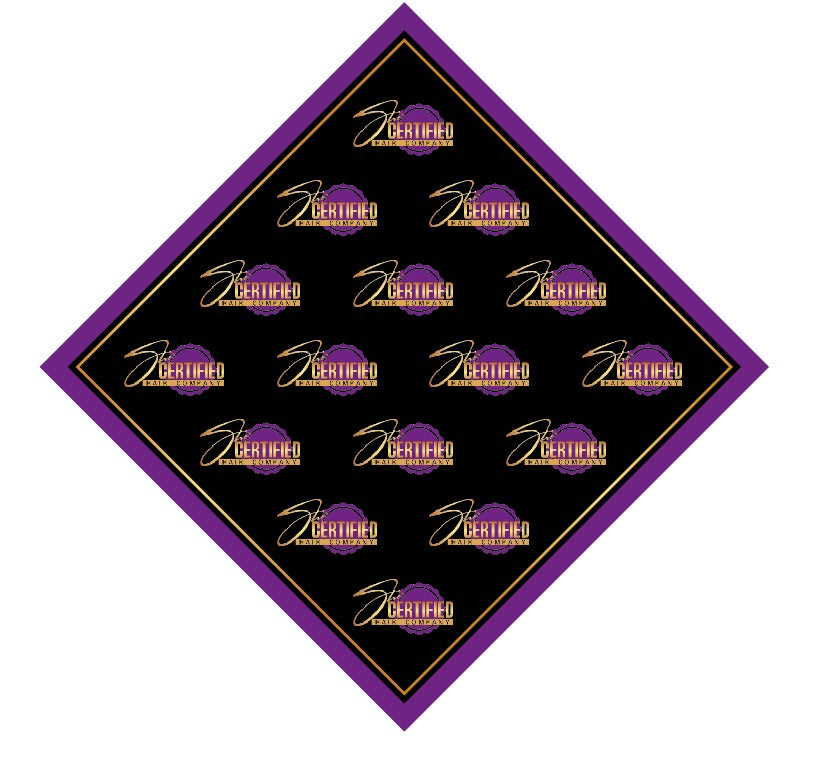CERTIFIED SILK SCARF (Satin Head Wrap)