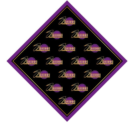 CERTIFIED SILK SCARF (Satin Head Wrap)